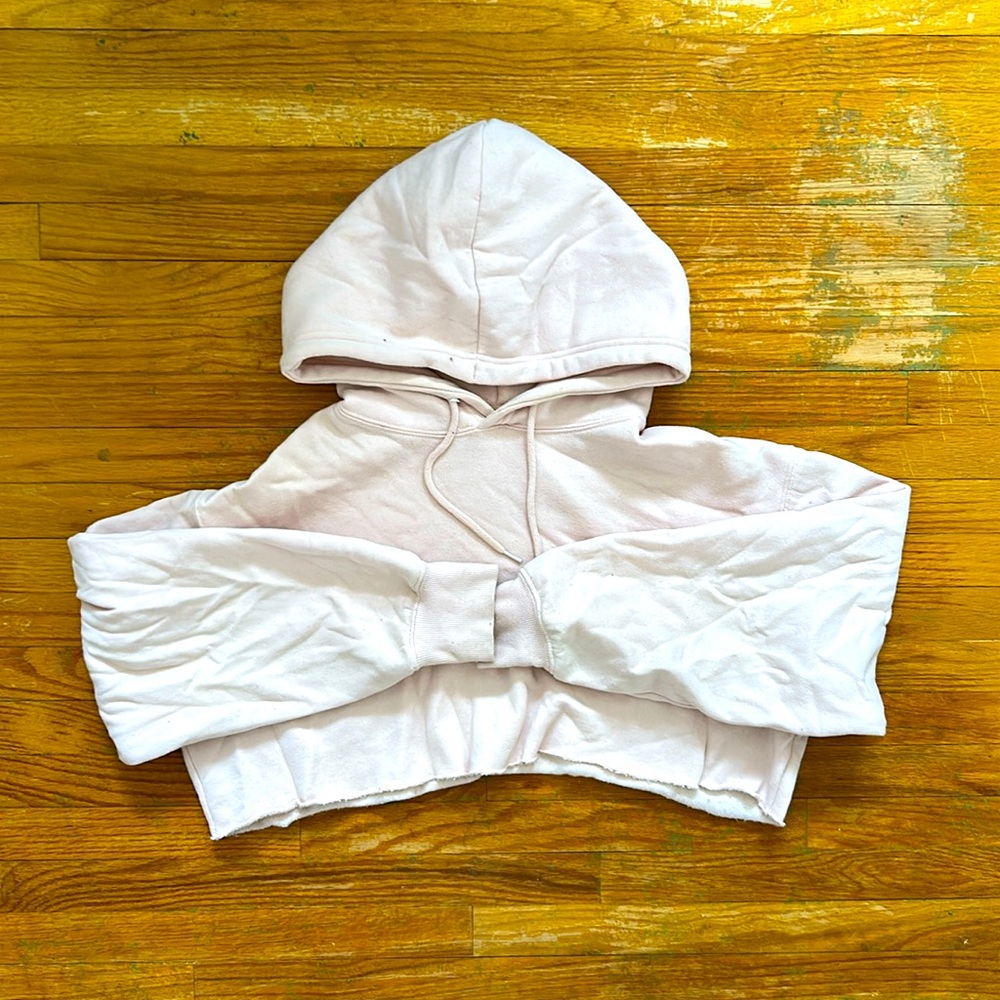 Cropped hoodie